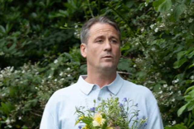 <p>Tony Hutchinson, played by Nick Pritchard, in the ‘Hollyoaks’ time-jump debut episode </p>
