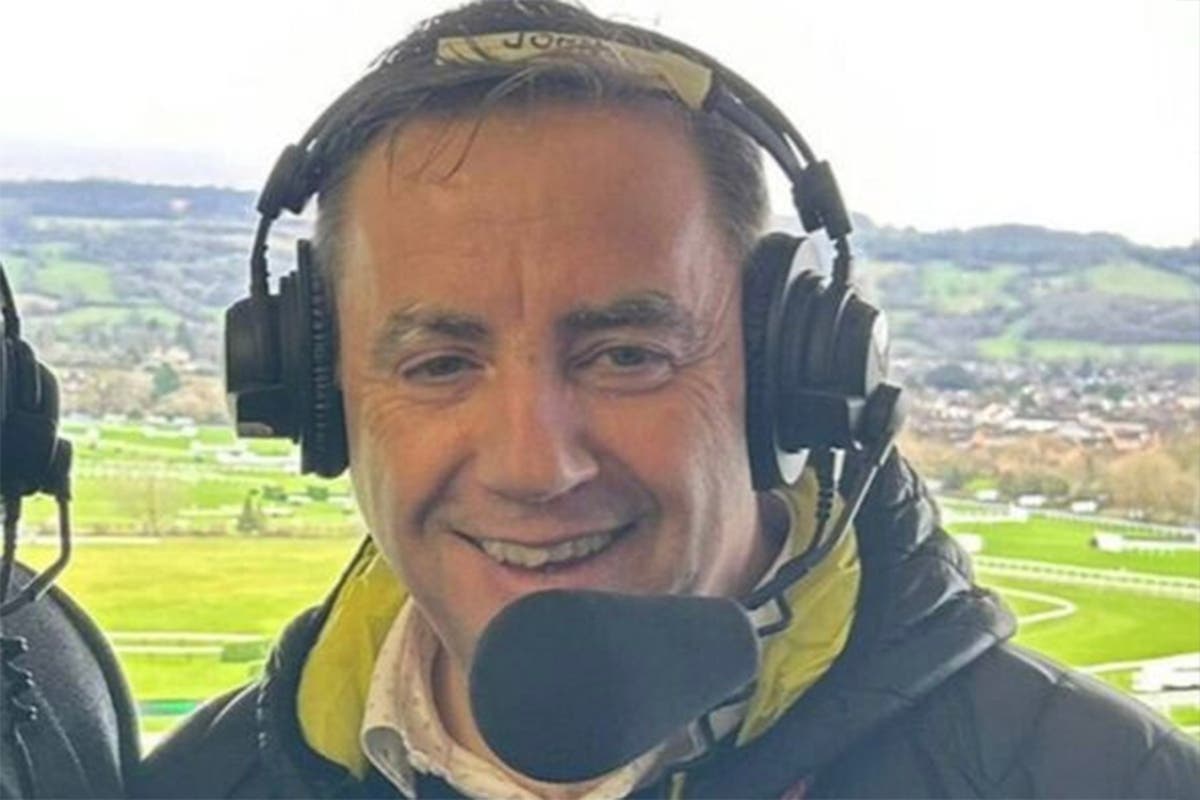 Racing commentator John Hunt back on air weeks after wife and daughters killed in crossbow attack