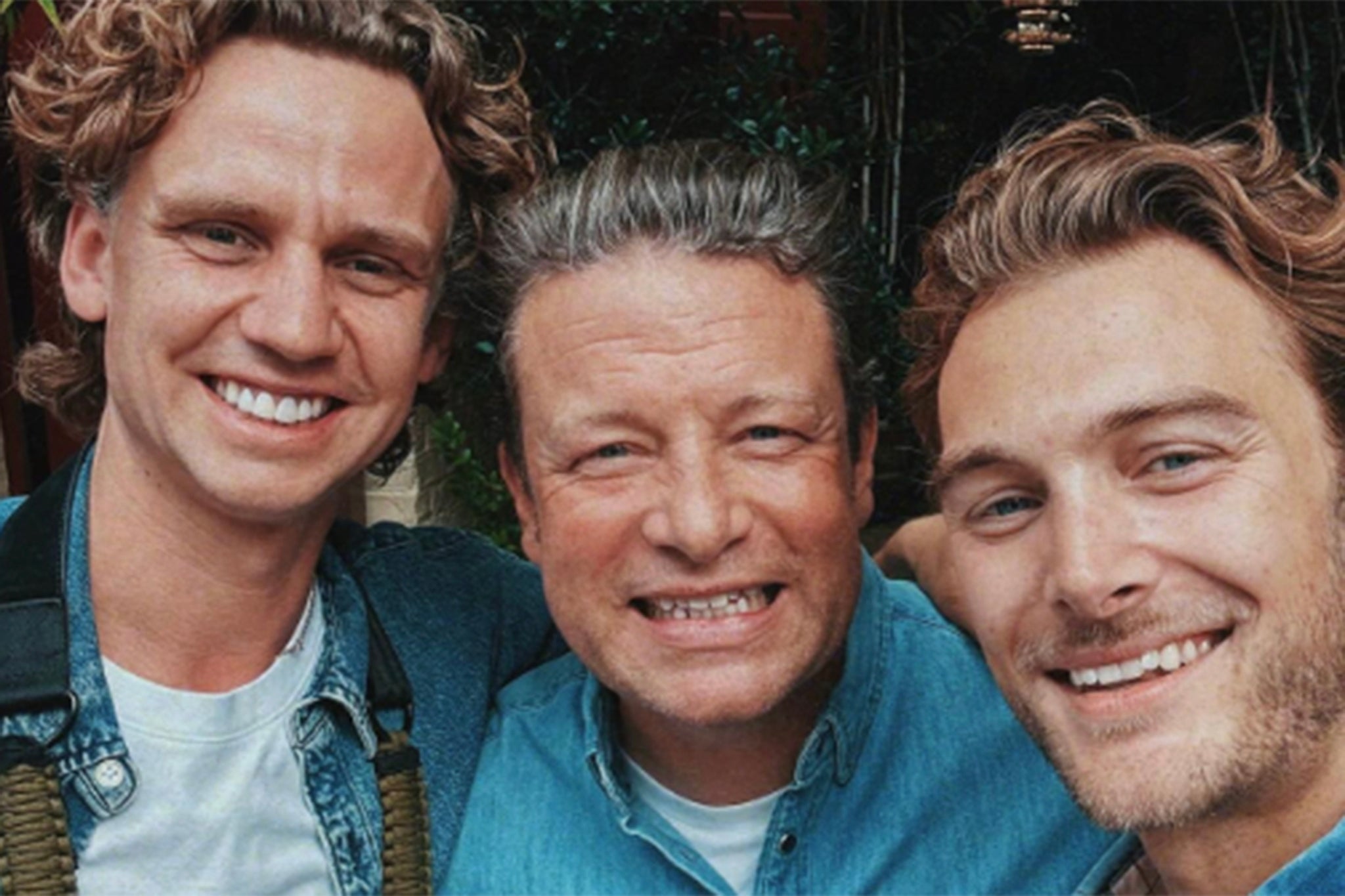 Jamie Oliver joins the Topjaw boys as they claimed they met their hero