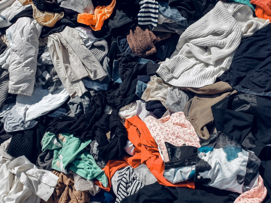 Some 92 million tonnes of clothing end up in landfill every year