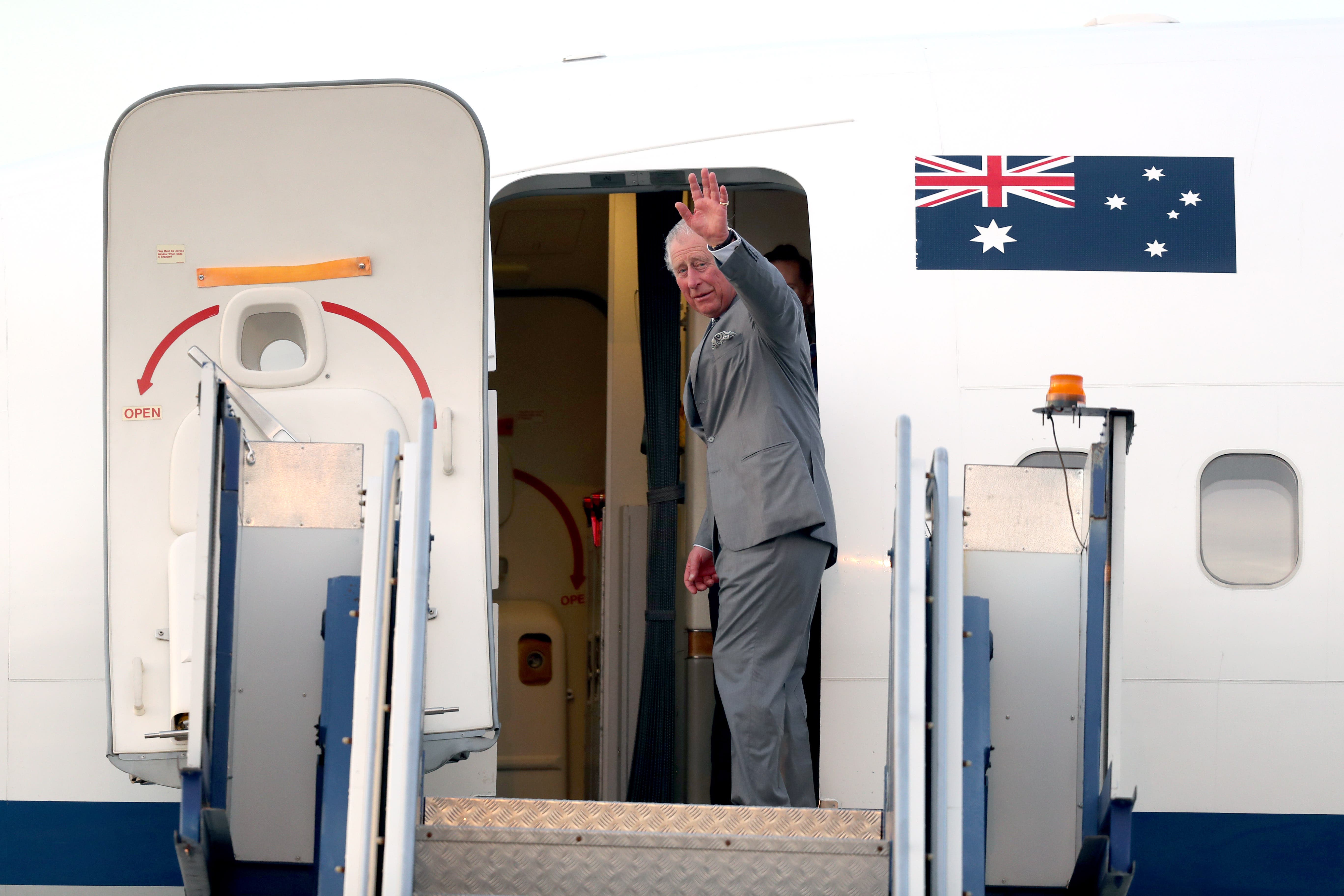 The King is returning to Australia (Steve Parsons/PA)