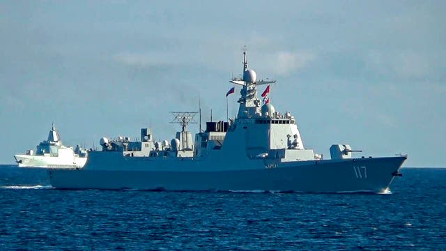 Russia China Navy