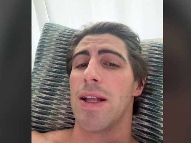 <p>TikTok creator Bobby Caleb Graves discusses his concerns over high temperatures in Southern California a day before he ran a half marathon at Disneyland. Graves completed the marathon but died shortly after finishing the race</p>