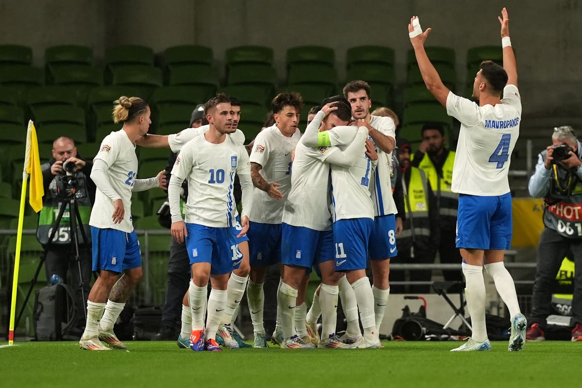 Ireland Falls 2-0 to Greece in Nations League