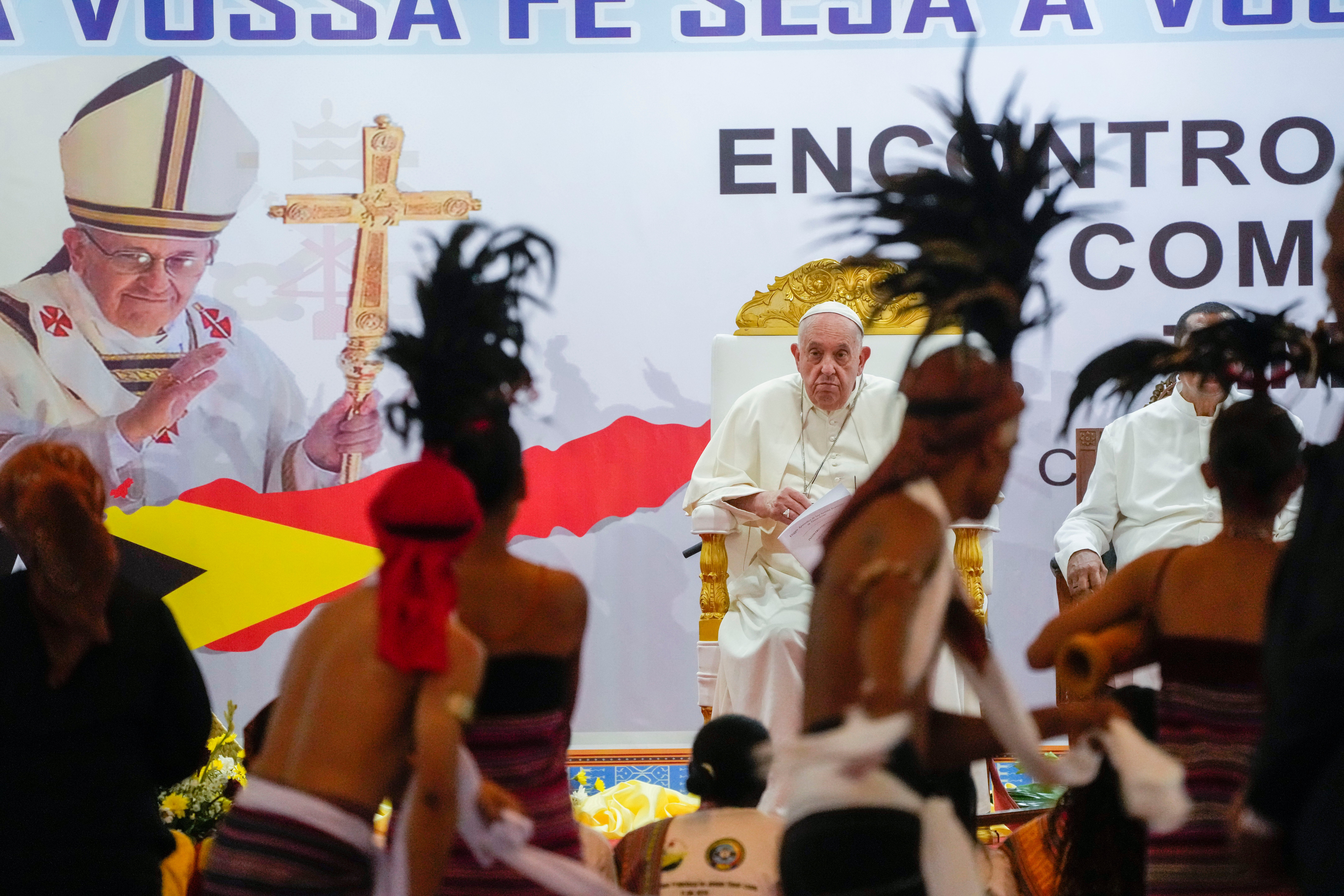 East Timor Asia Pope