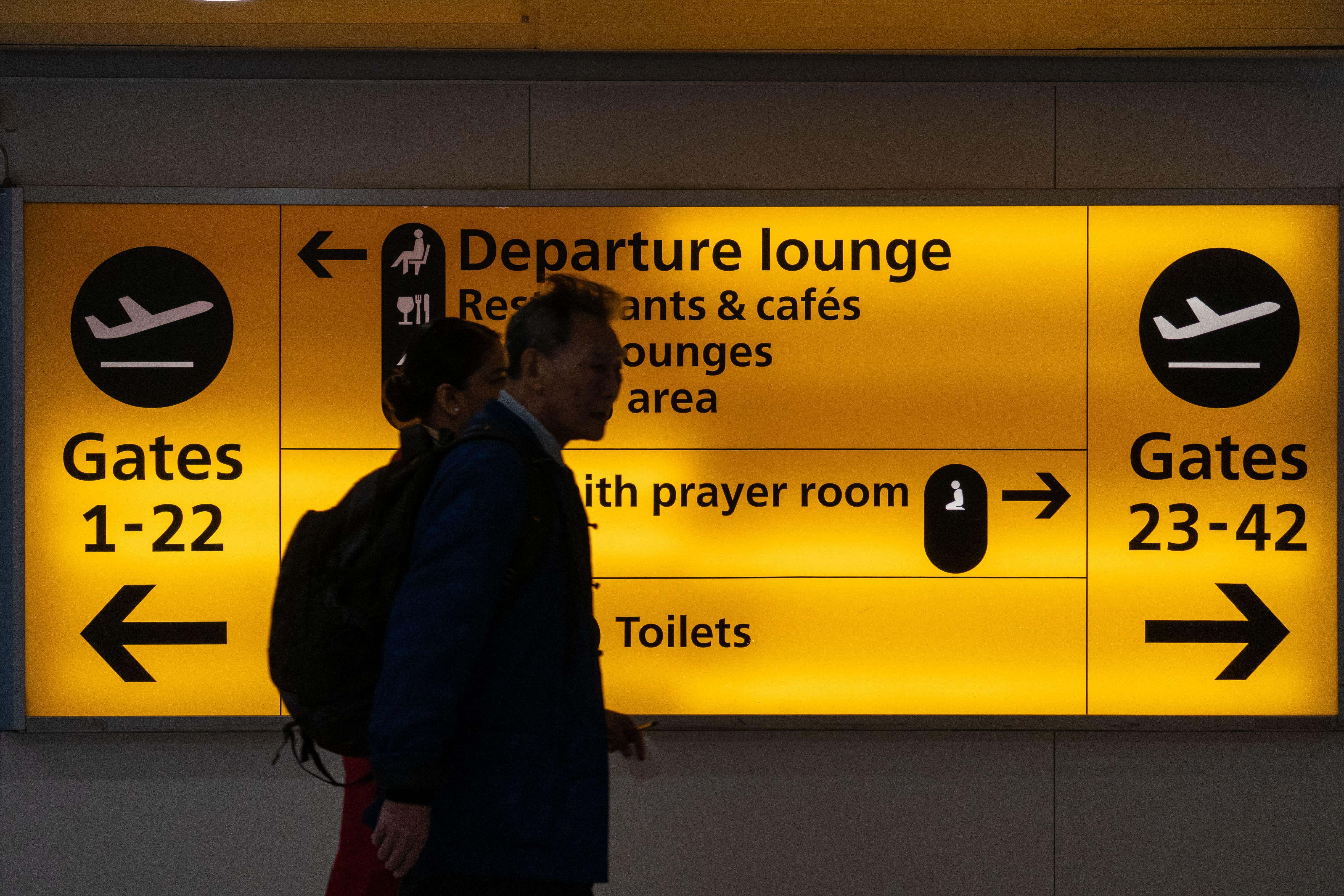 Heathrow said it has set a new monthly record for passenger numbers with nearly eight million people passing through its terminals in August (Alamy/PA)