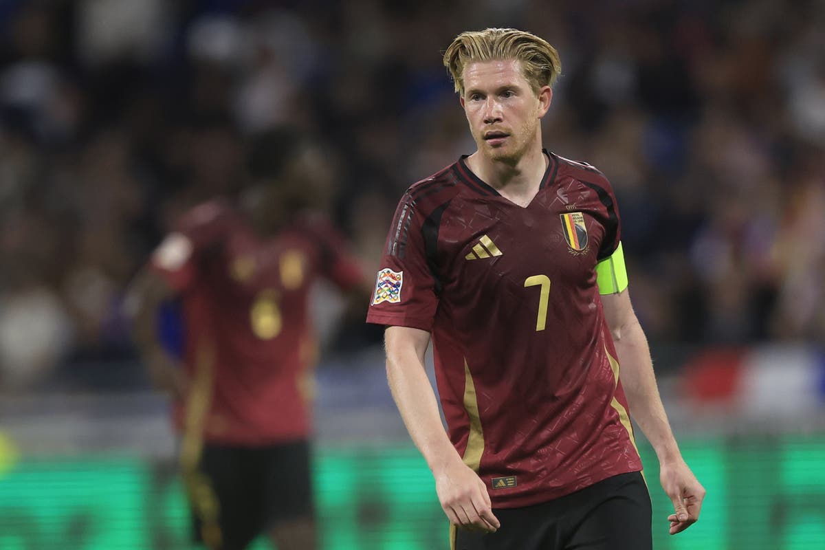 Furious Kevin De Bruyne threatens to end Belgium career after defeat: &lsquo;I quit&rsquo;