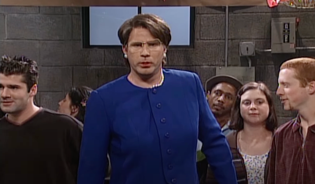 <p>Will Ferrell as Janet Reno during a 1997 SNL episode</p>