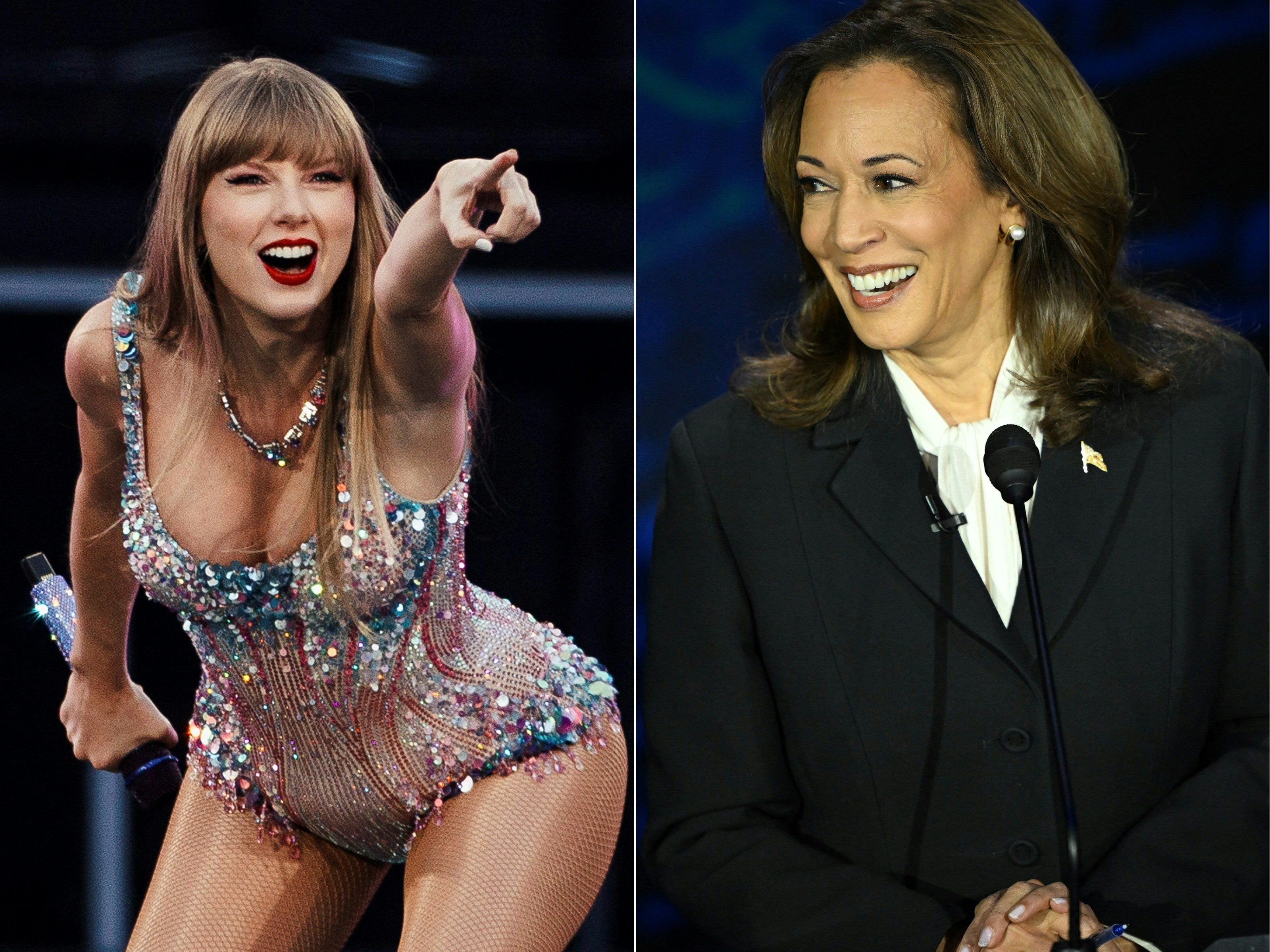 Taylor Swift has endorsed Kamala Harris in the 2024 US election