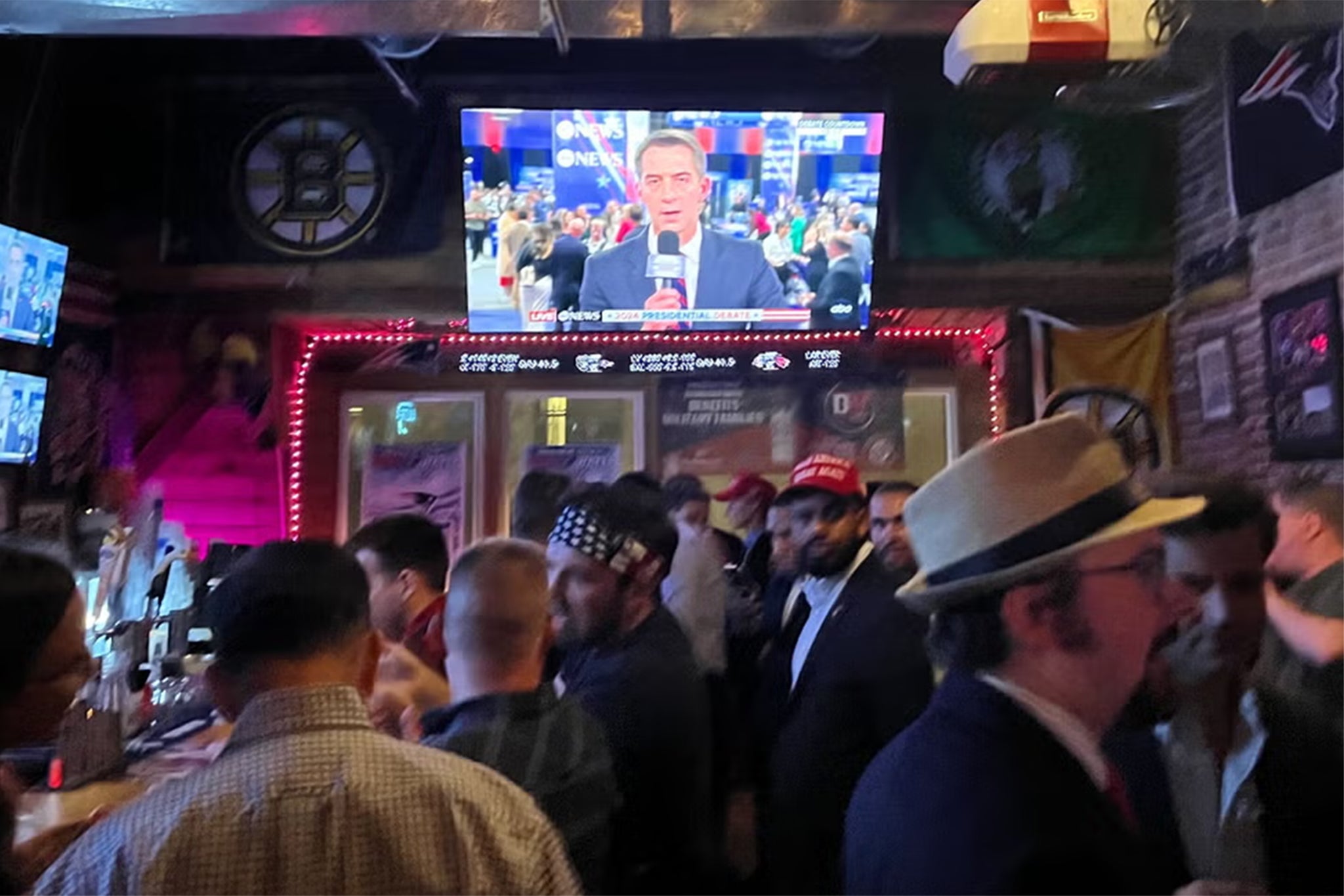 The Young Republicans of Washington DC hosted a debate watch party on Tuesday night