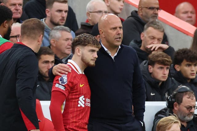 <p>Harvey Elliott will not be available for Arne Slot’s Liverpool side over the coming weeks</p>