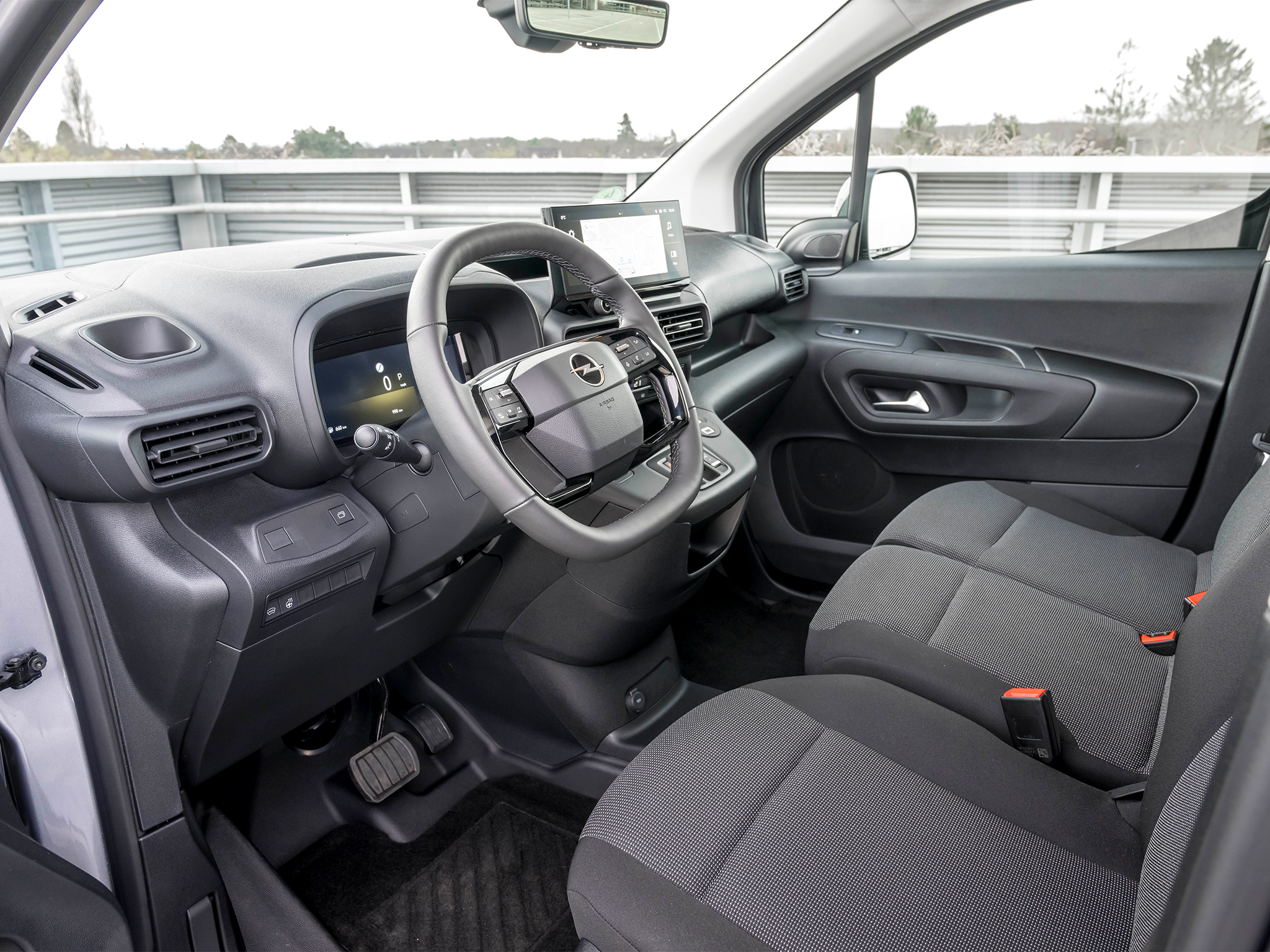 Inside, the Vauxhall Combo Life Electric features a 10-inch infotainment system