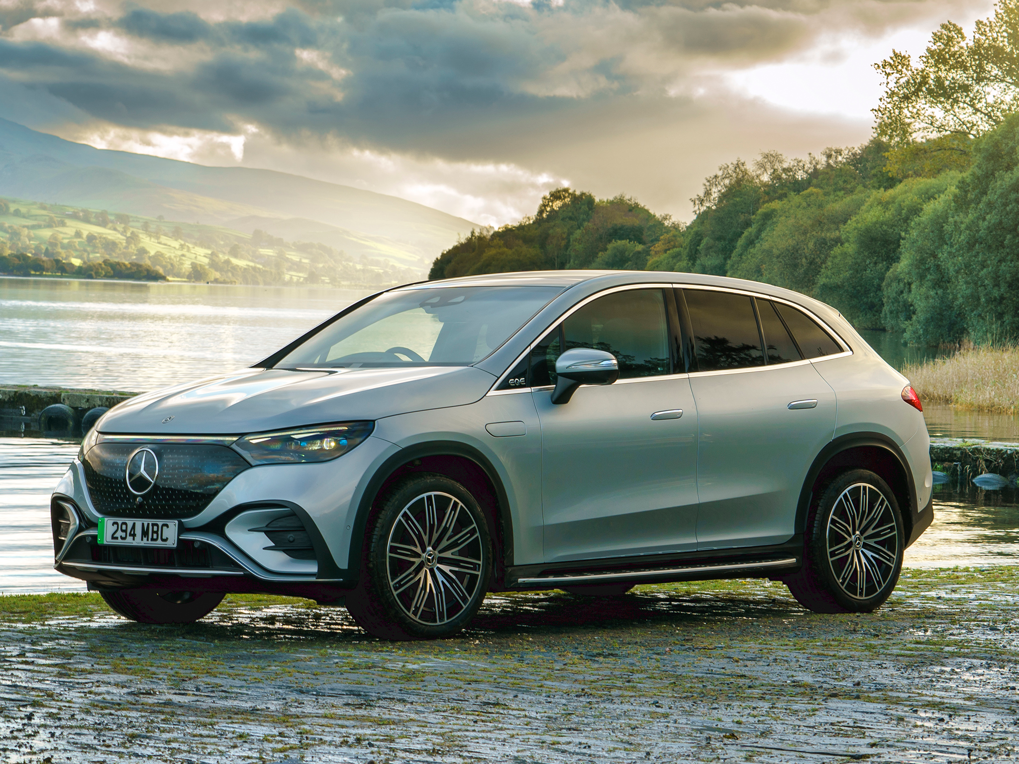 We were one of the first in the world to drive the Mercedes-Benz EQE SUV