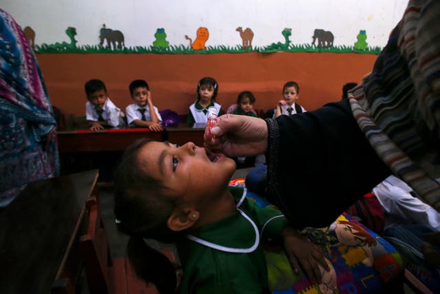 PAKISTÁN-POLIO