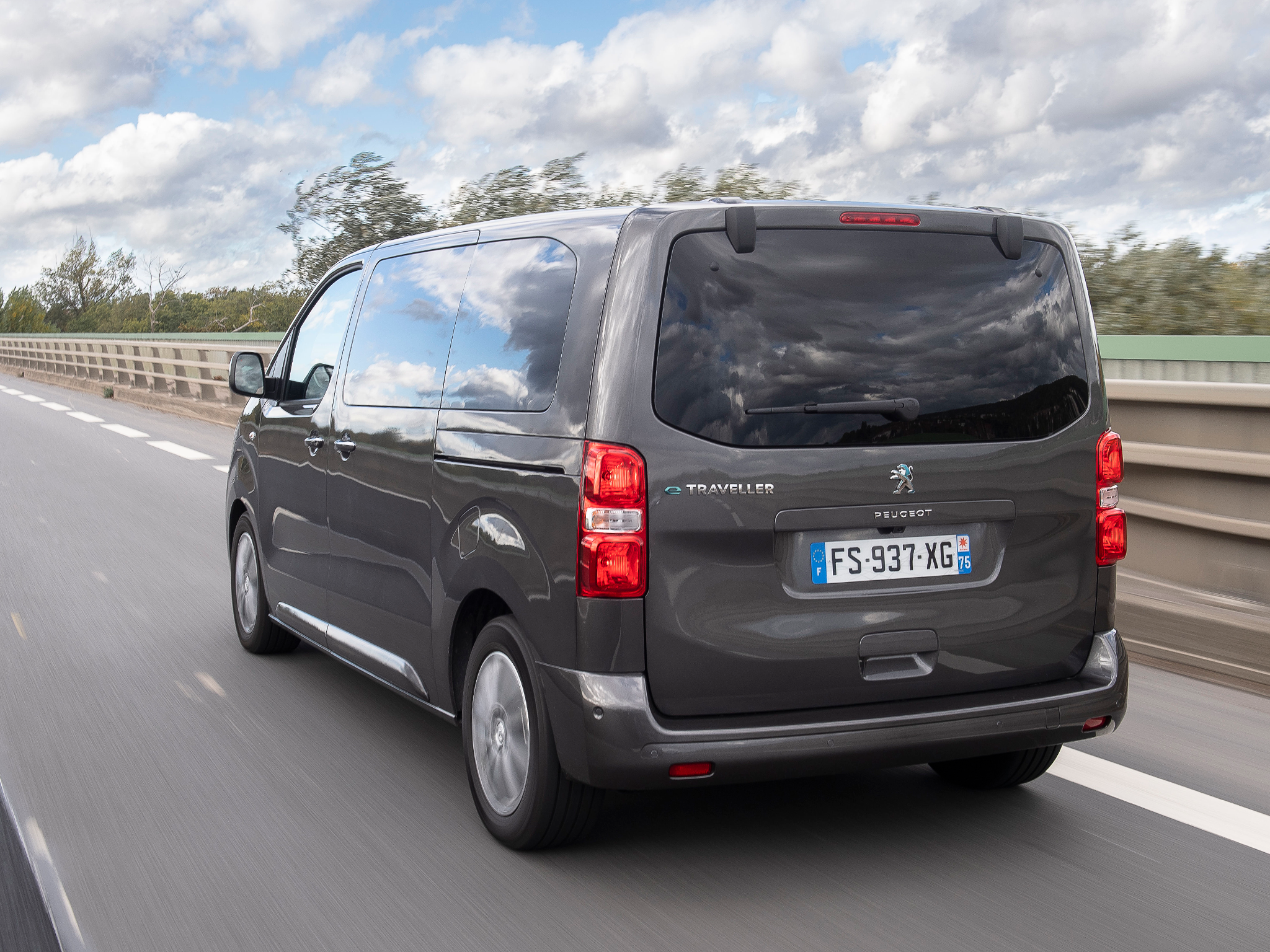 The Peugeot e-Traveller comes with a 75kWh battery as standard and can be charged at up to 100kW.