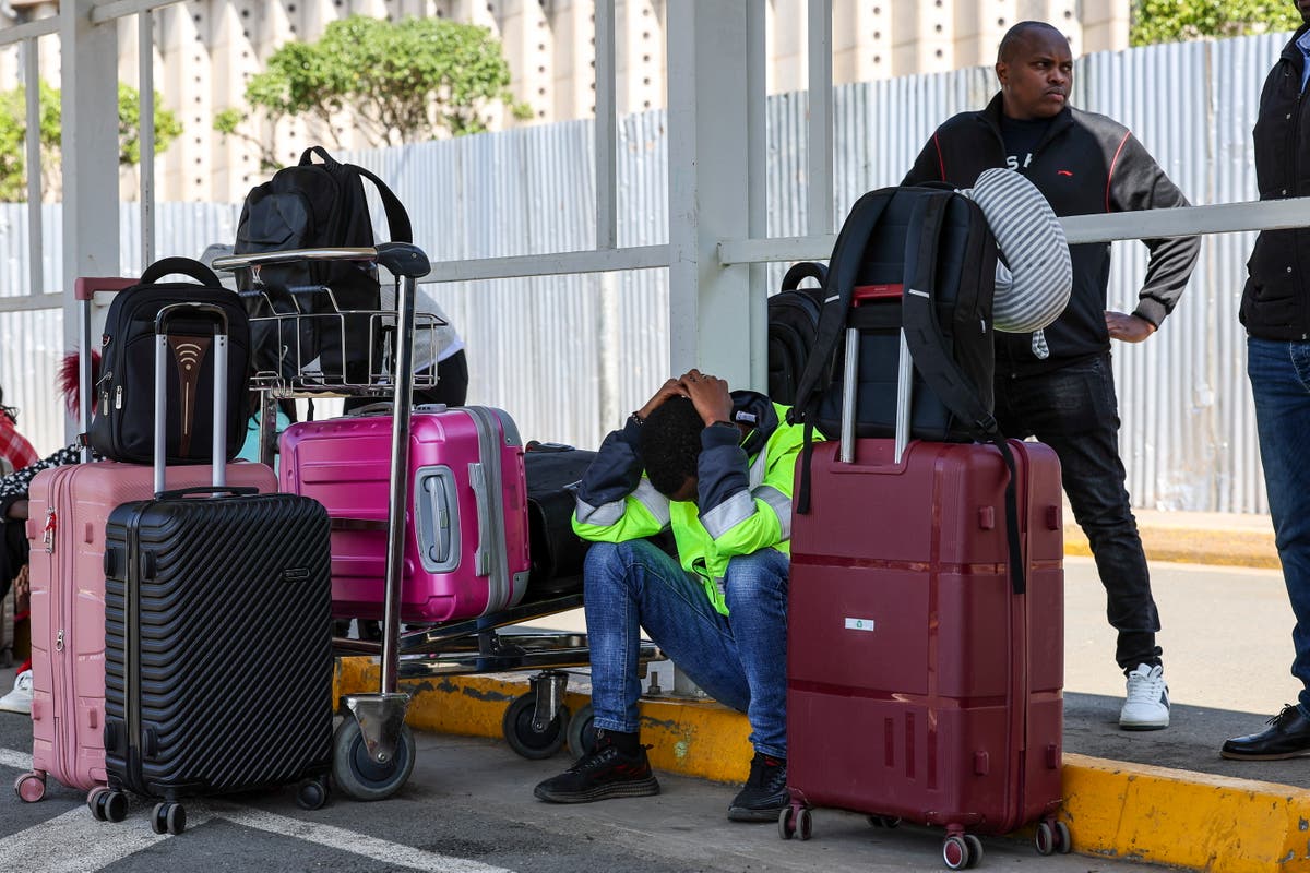 Flights grounded at Kenya’s main airport as workers protest against Adani deal