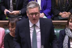 PMQs - live: Keir Starmer and Rishi Sunak clash over winter fuel payment cuts