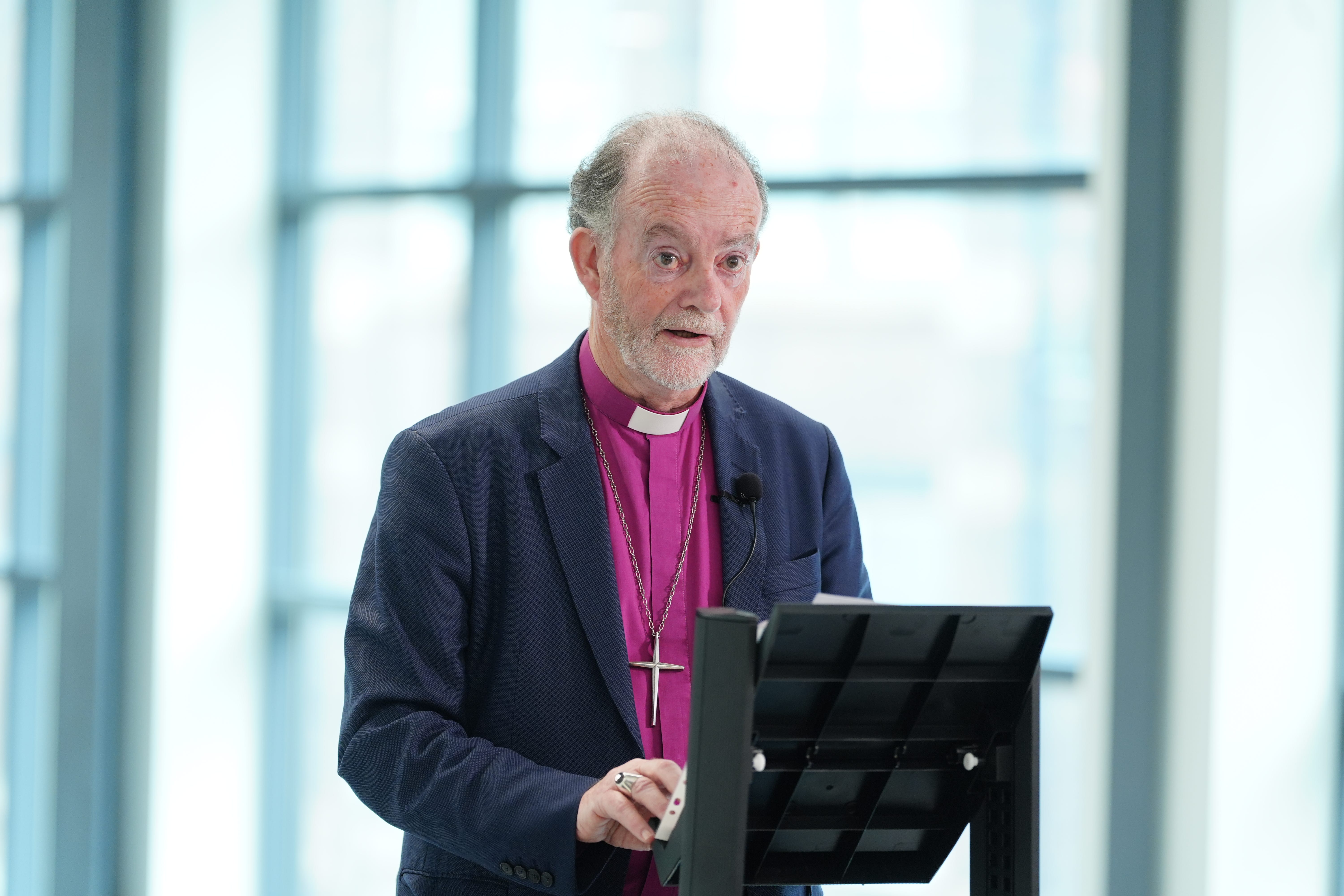 Former bishop of Liverpool James Jones said he had offered support to the Government over the Hillsborough Law (Peter Byrne/PA)