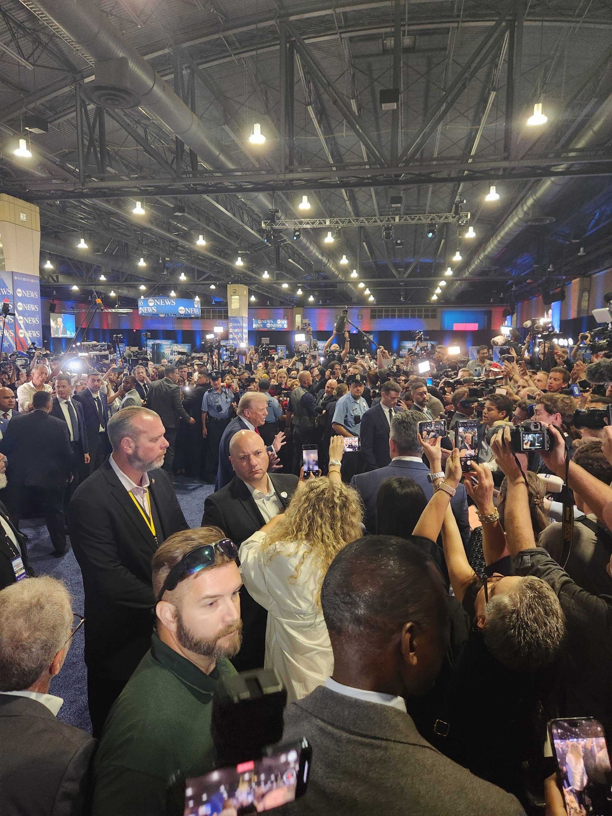 In the spin room at the Harris-Trump debate, I witnessed the strangest moments of my political career