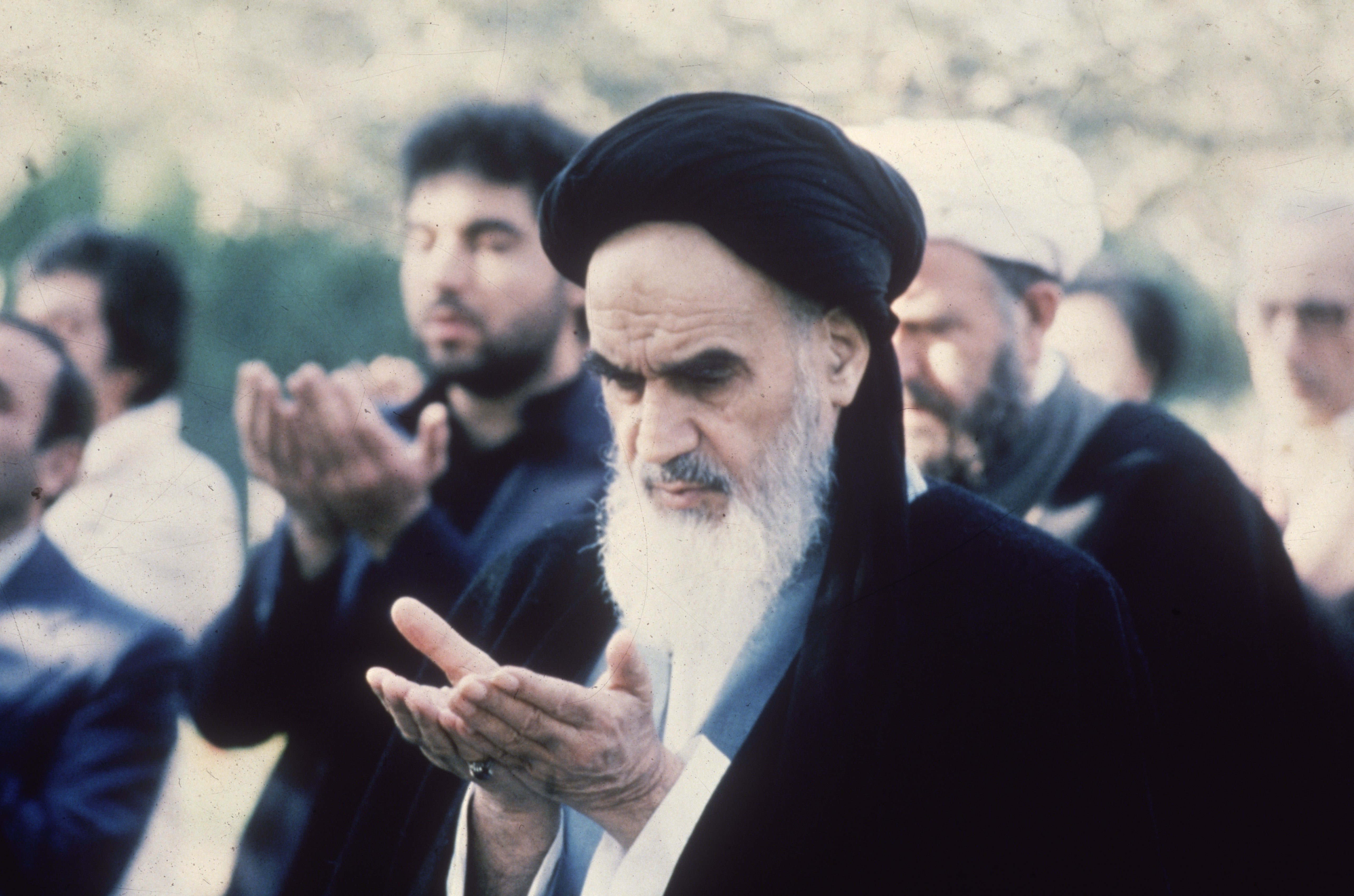 Ruhollah Khomeini became supreme leader of the Islamic Republic of Iran in early 1979