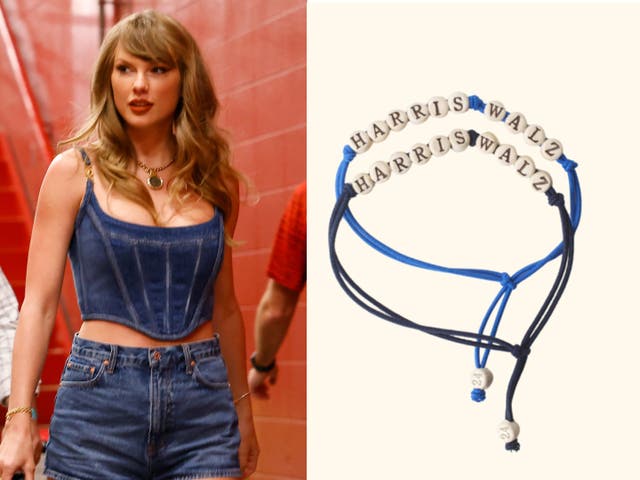 <p>Harris-Walz campaign sells $20 friendship bracelets minutes after Taylor Swift endorsement</p>