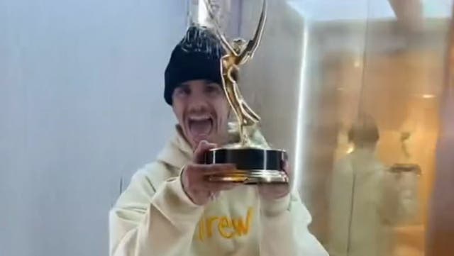 <p>David Beckham falls for Emmy’s prank as son Romeo shares hilarious video.</p>