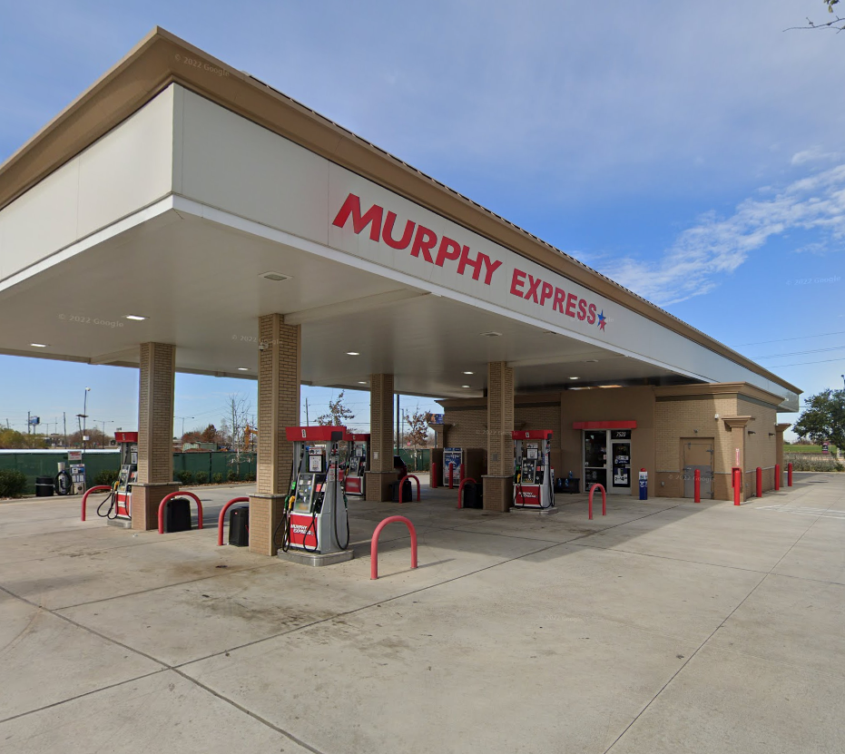 The gas station where the Texan winner bought the lucky ticket