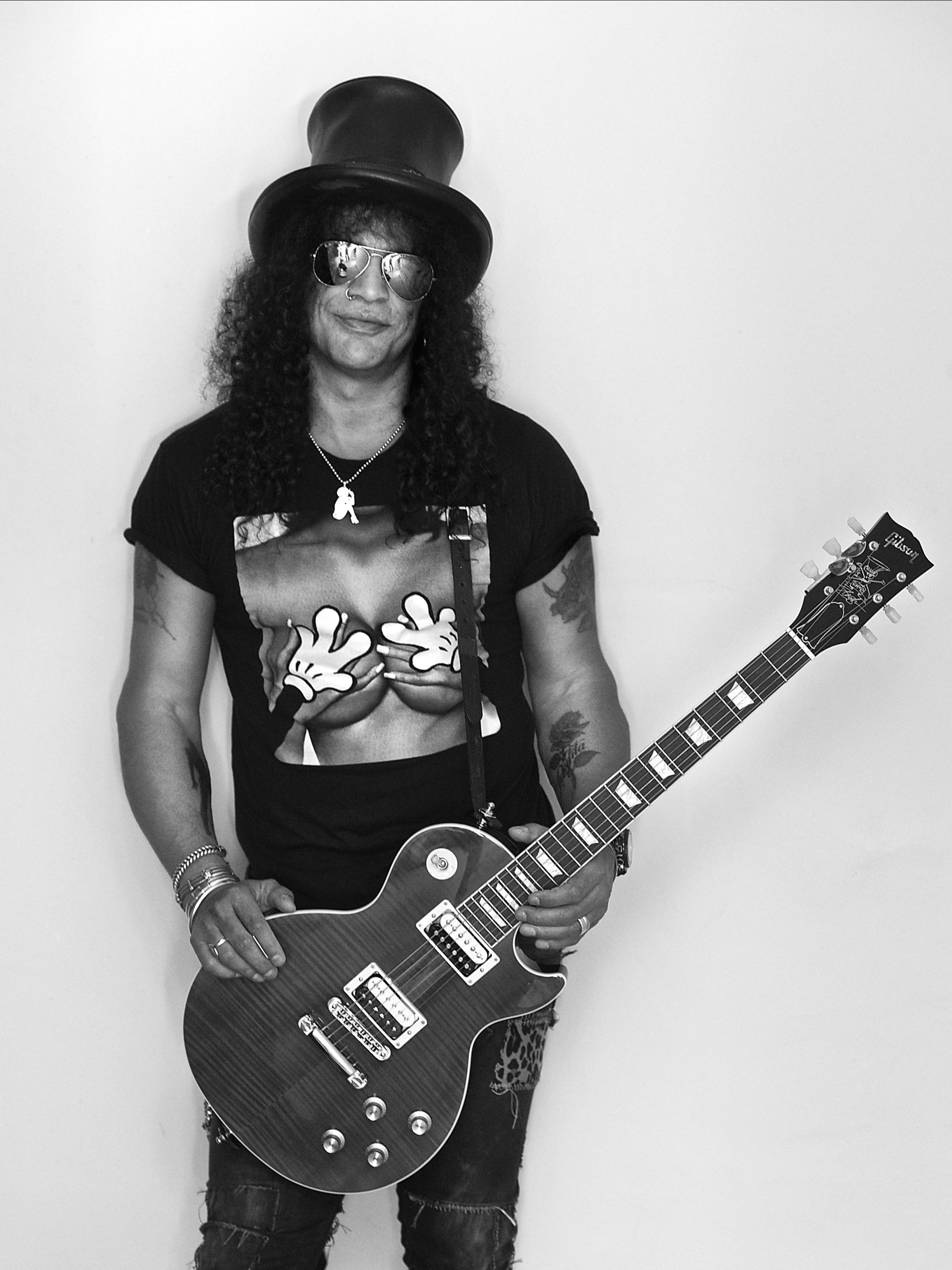 Slash, photographed by Scarlet Page