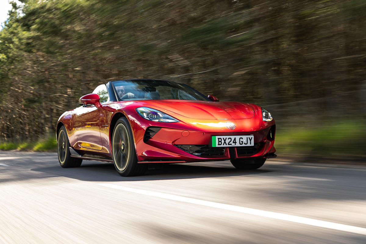 MG Cyberster GT review: The stylish and affordable electric sports car is a blast to drive