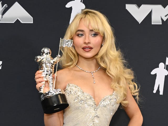 <p>Sabrina Carpenter wears Madonna’s 1991 Oscars gown to the VMAs</p>