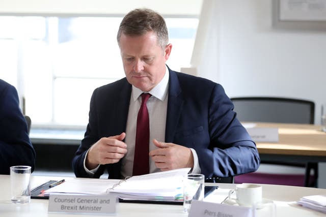 Jeremy Miles returns to the Welsh government as a health minister (PA)