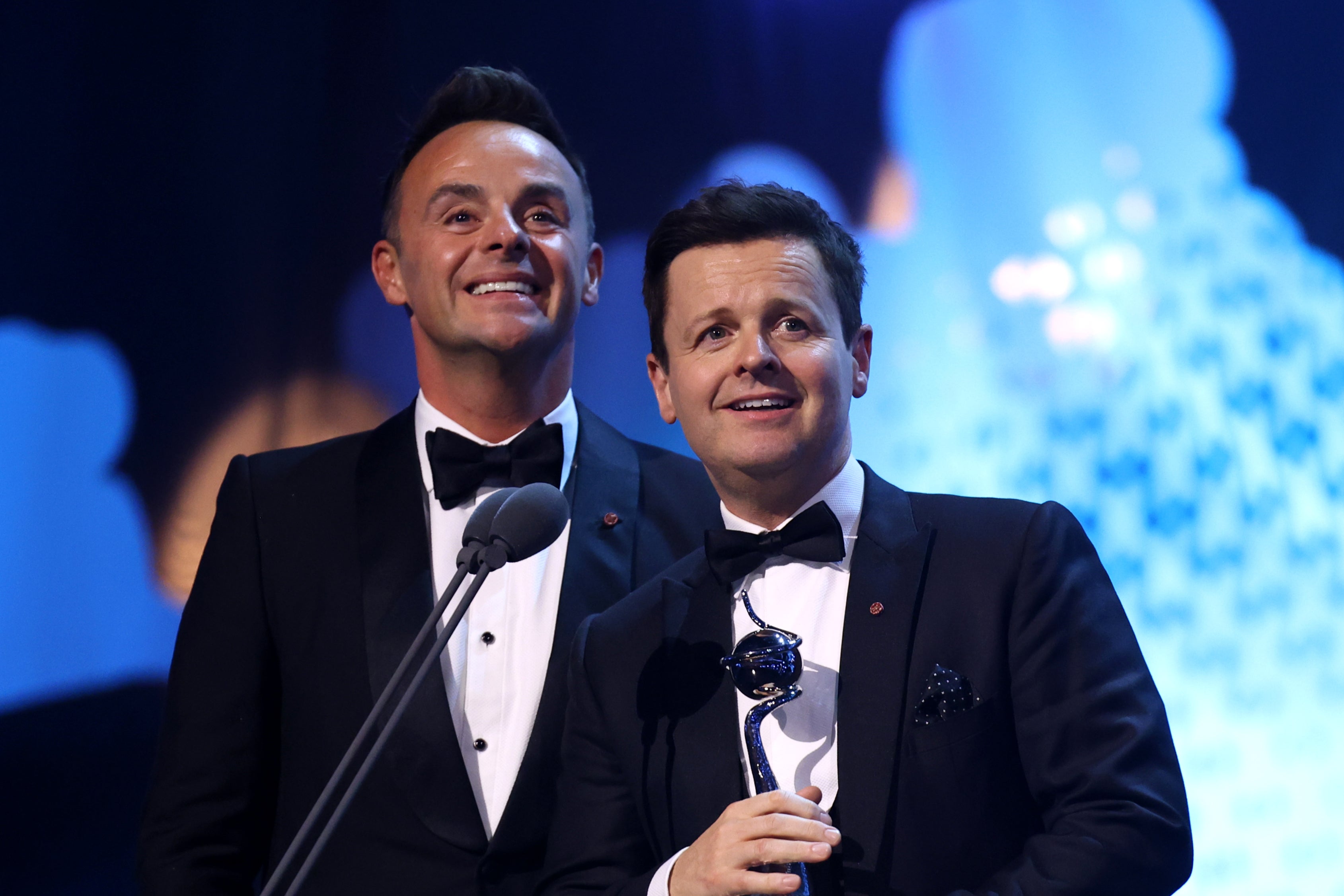 Ant and Dec after winning the Best Presenter award for the 23rd time