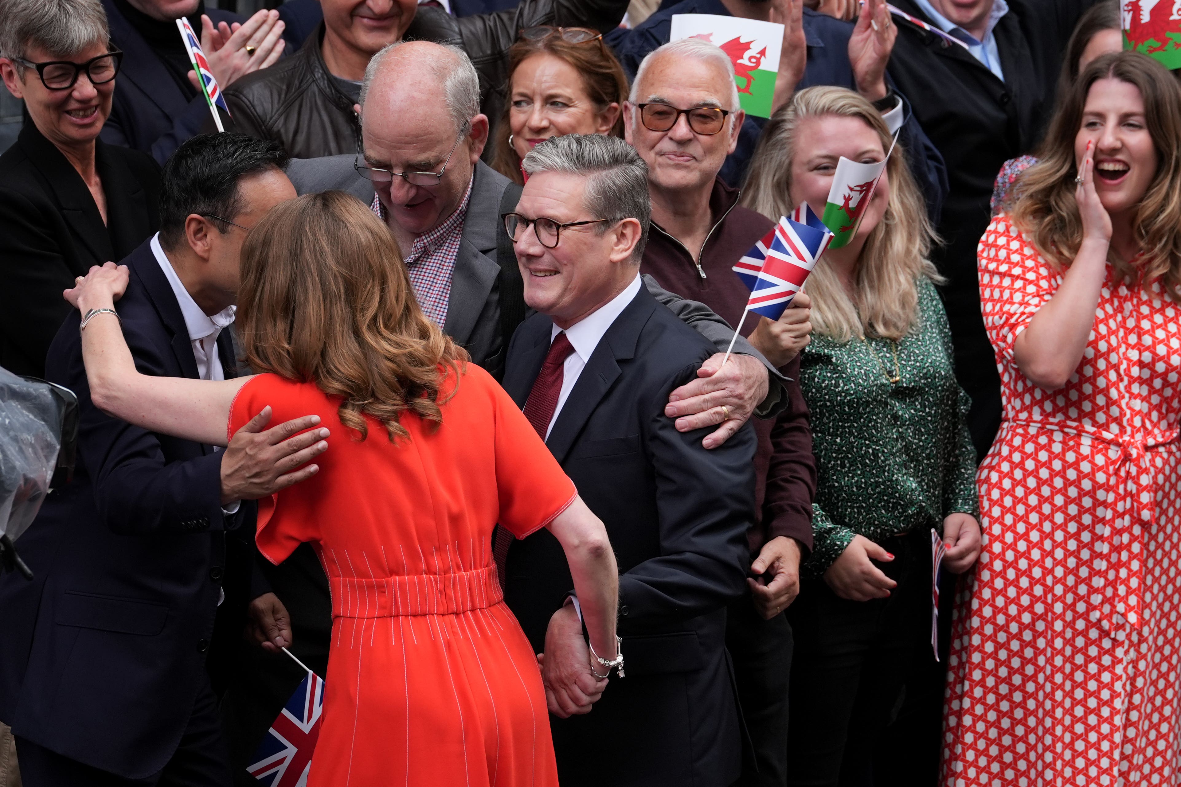Labour significantly beat the Conservatives in donations in the three months before their general election victory, Electoral Commission figures show (PA)