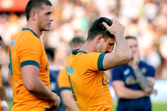 <p>Australia suffered a 67-27 loss to Argentina</p>