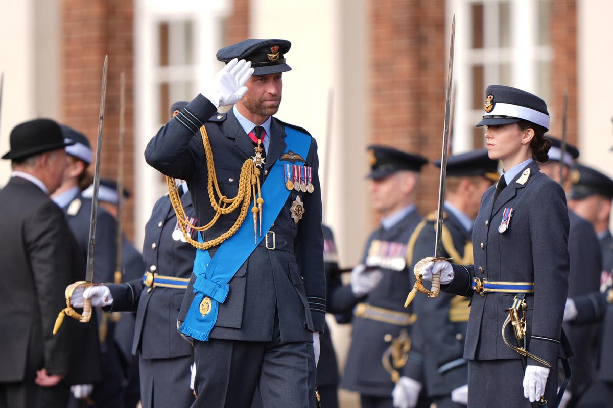 Prince William Addresses RAF Graduation Ceremony