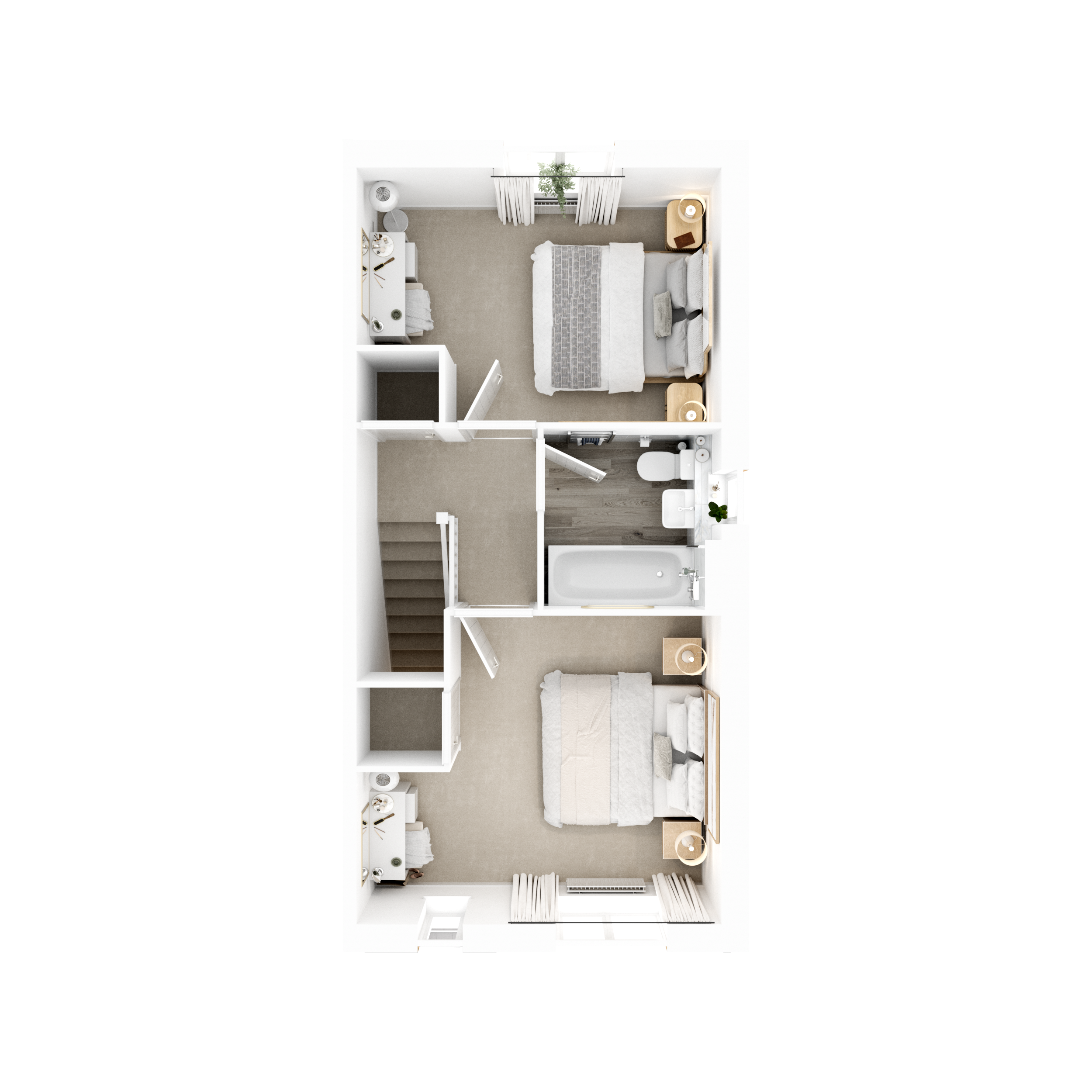 First floor plan of the house