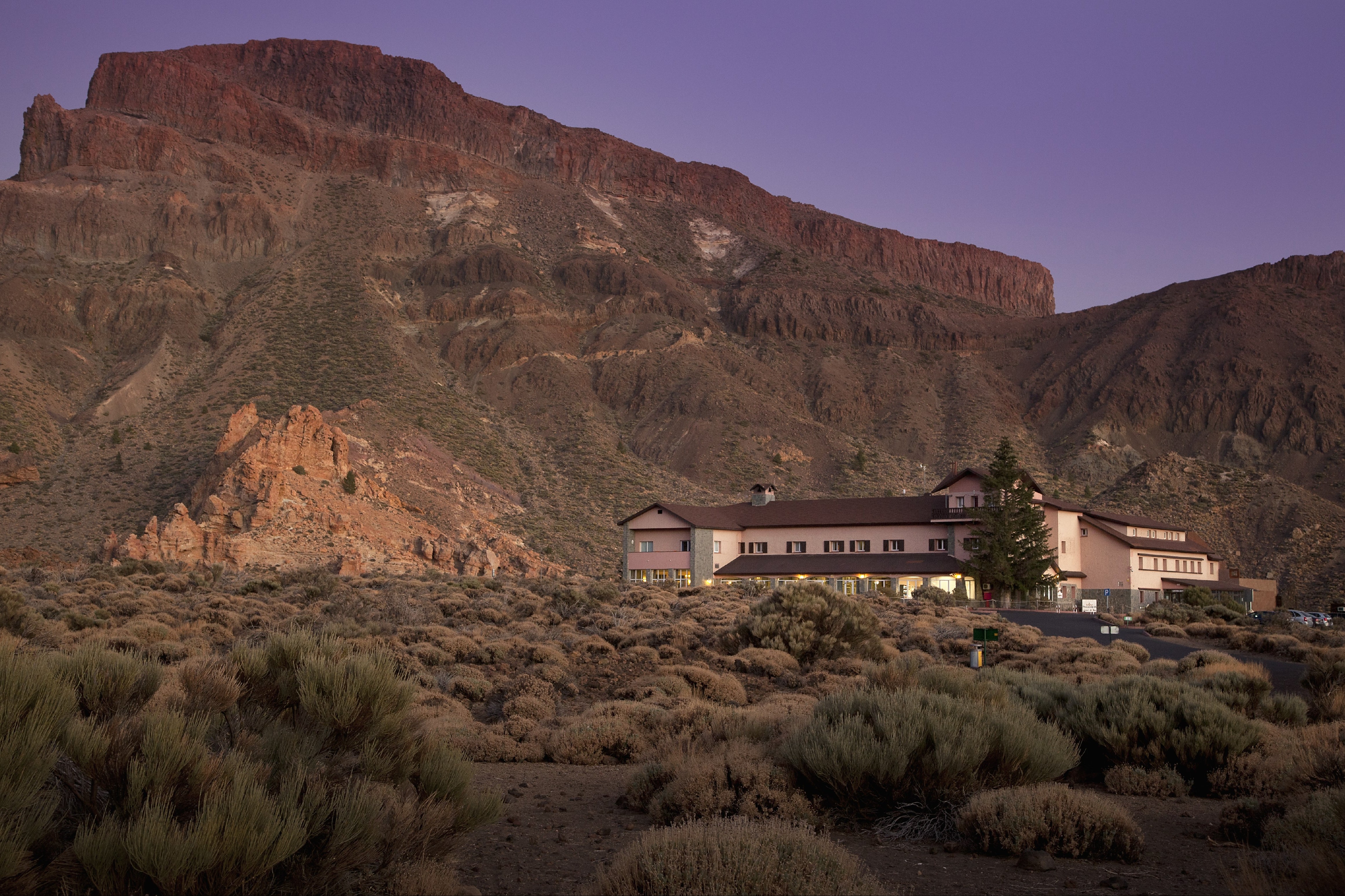 The Parador offers stargazing opportunities and plenty of vistas