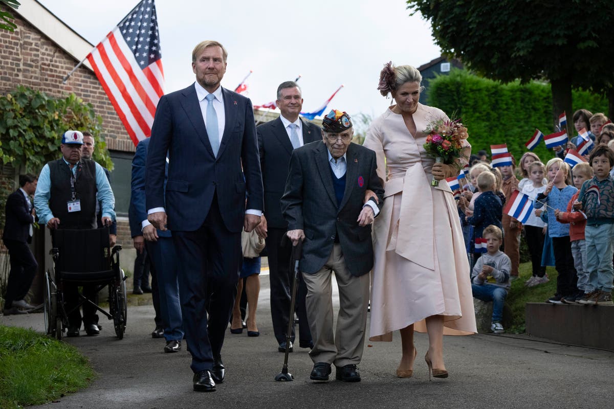 A tiny village has commemorated being the first Dutch place liberated from World War II occupation