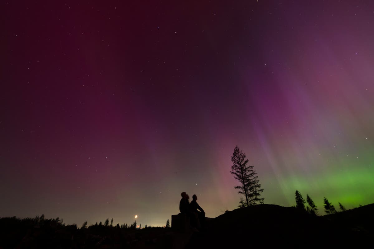 Solar storms may cause faint auroras overnight in parts of Northern Hemisphere