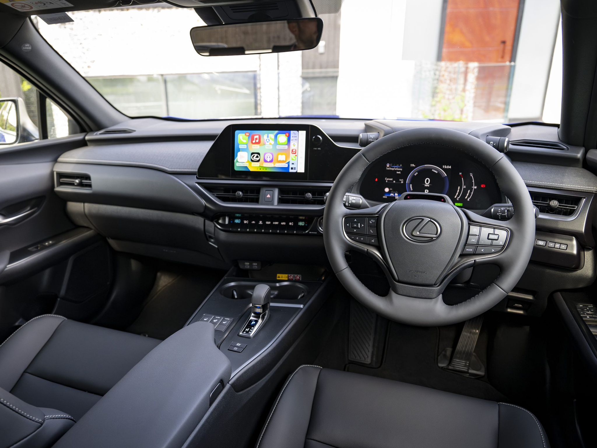 Inside, the Lexus UX is well-finished and refined, but it’s a little cramped for a family SUV.