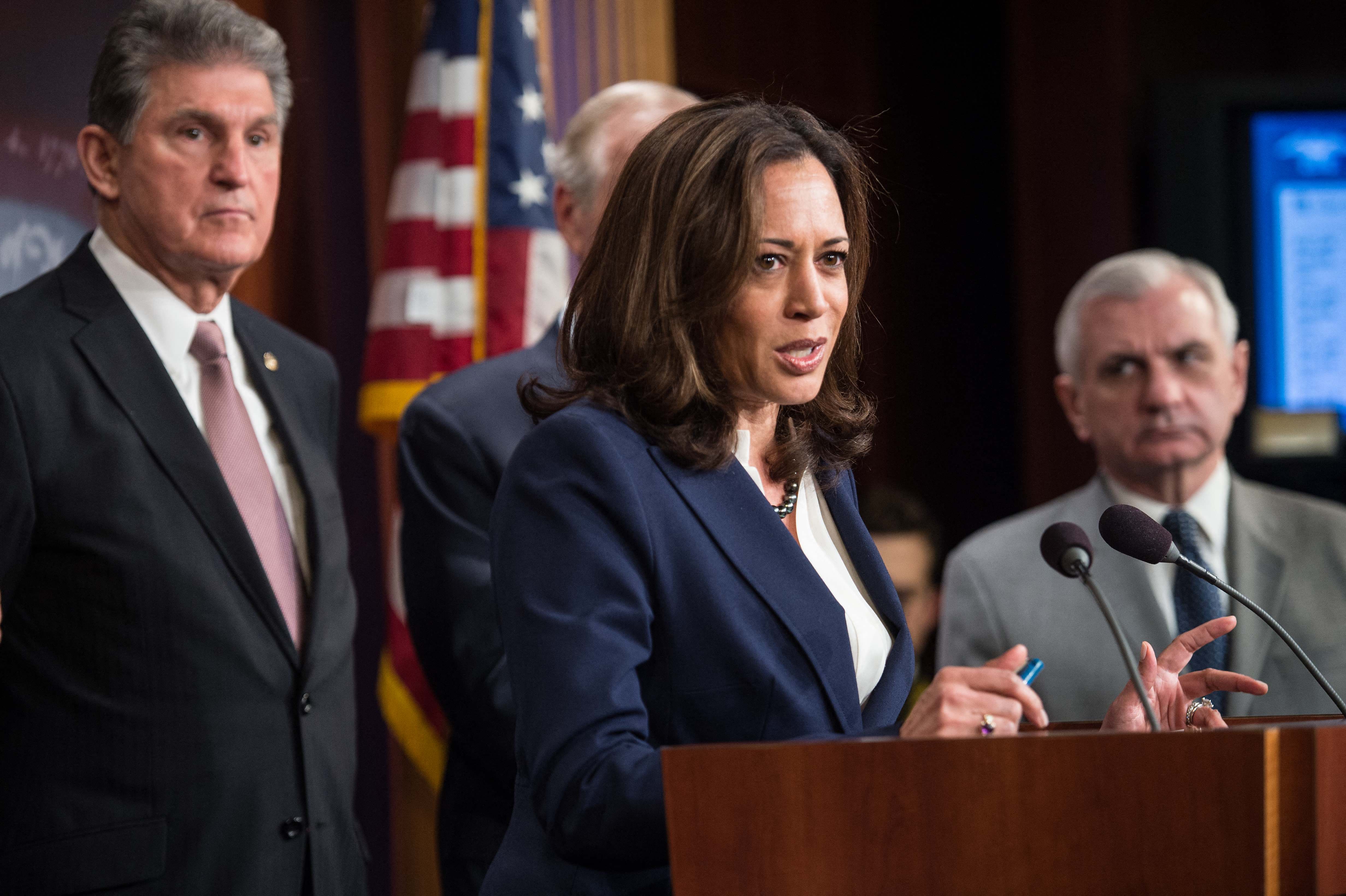 Senator Joe Manchin (I-W.Va) praised Vice President Kamala Harris defending fracking during her debate with former president Donald Trump.