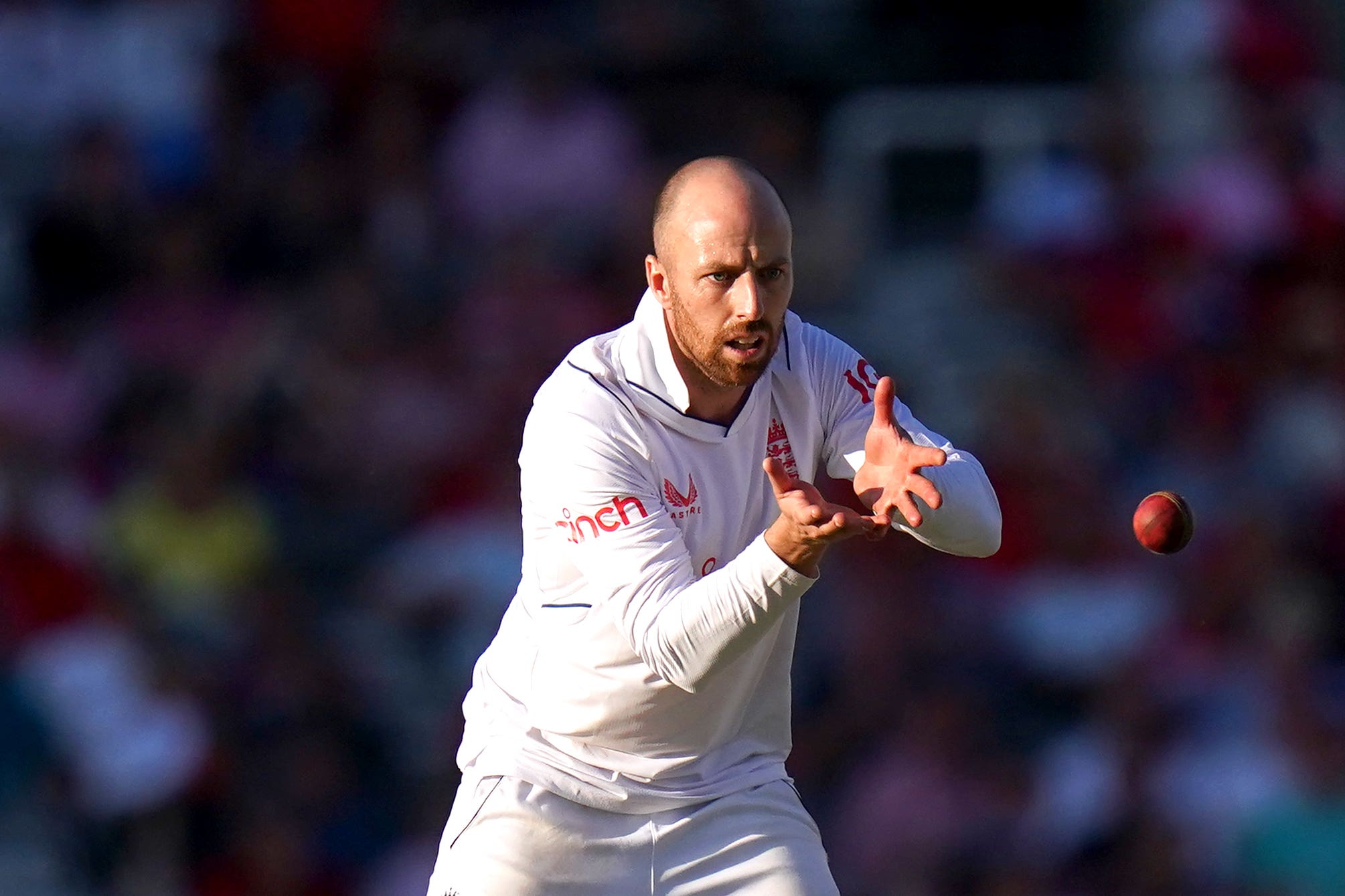 Jack Leach helped orchestrate Surrey’s downfall (Adam Davy/PA)