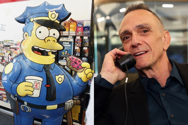 <p>‘The Simpsons’ character Chief Wiggum is voiced by Hank Azaria</p>