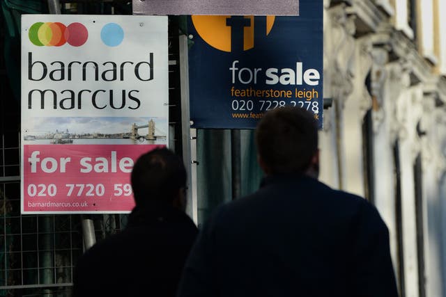 Figures suggest Friday 13 tends to be the quietest day for house sale completions (Anthony Devlin/PA)