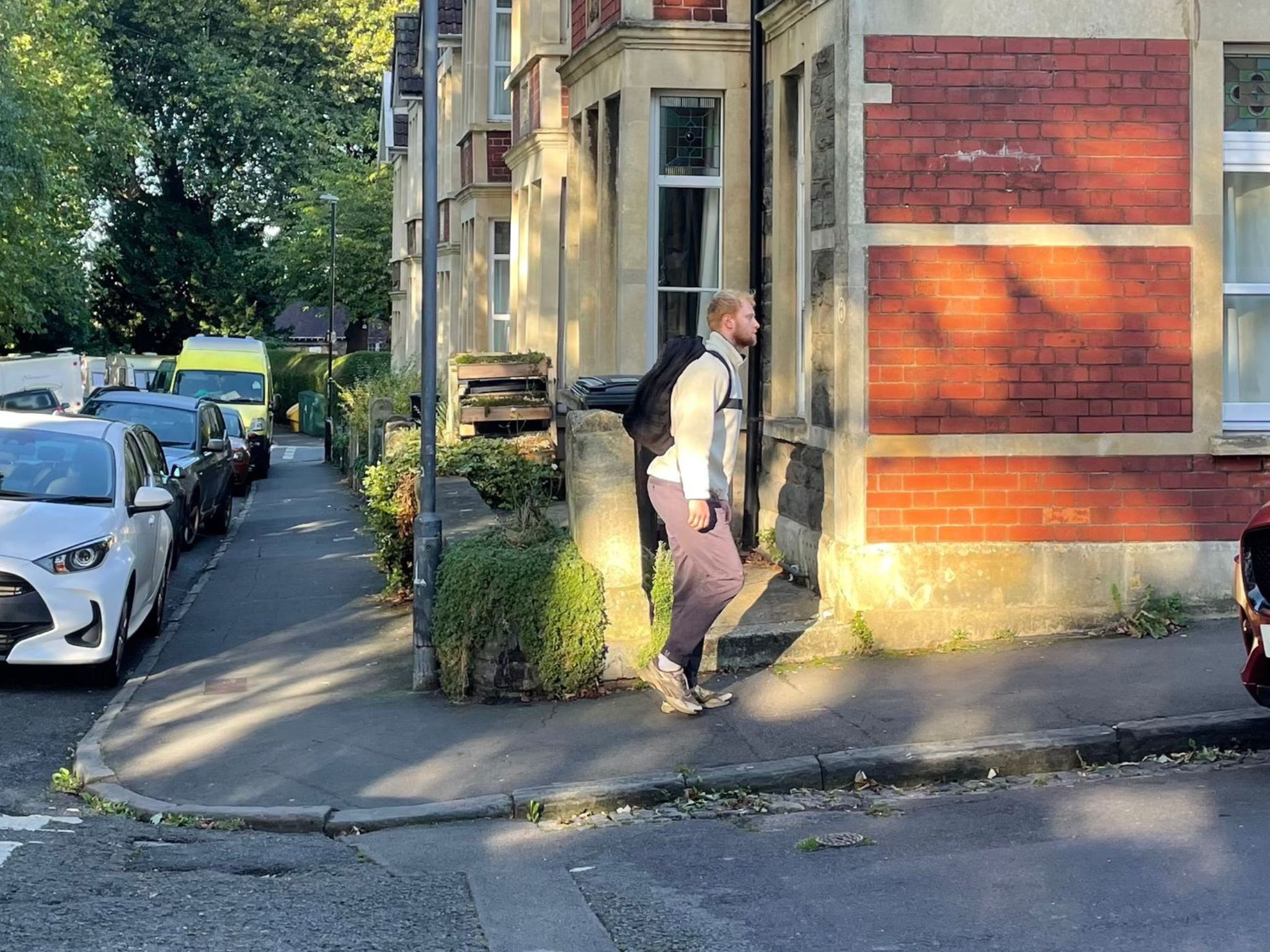 I was able to carry my weighted backpack with me as I went about my day-to-day life