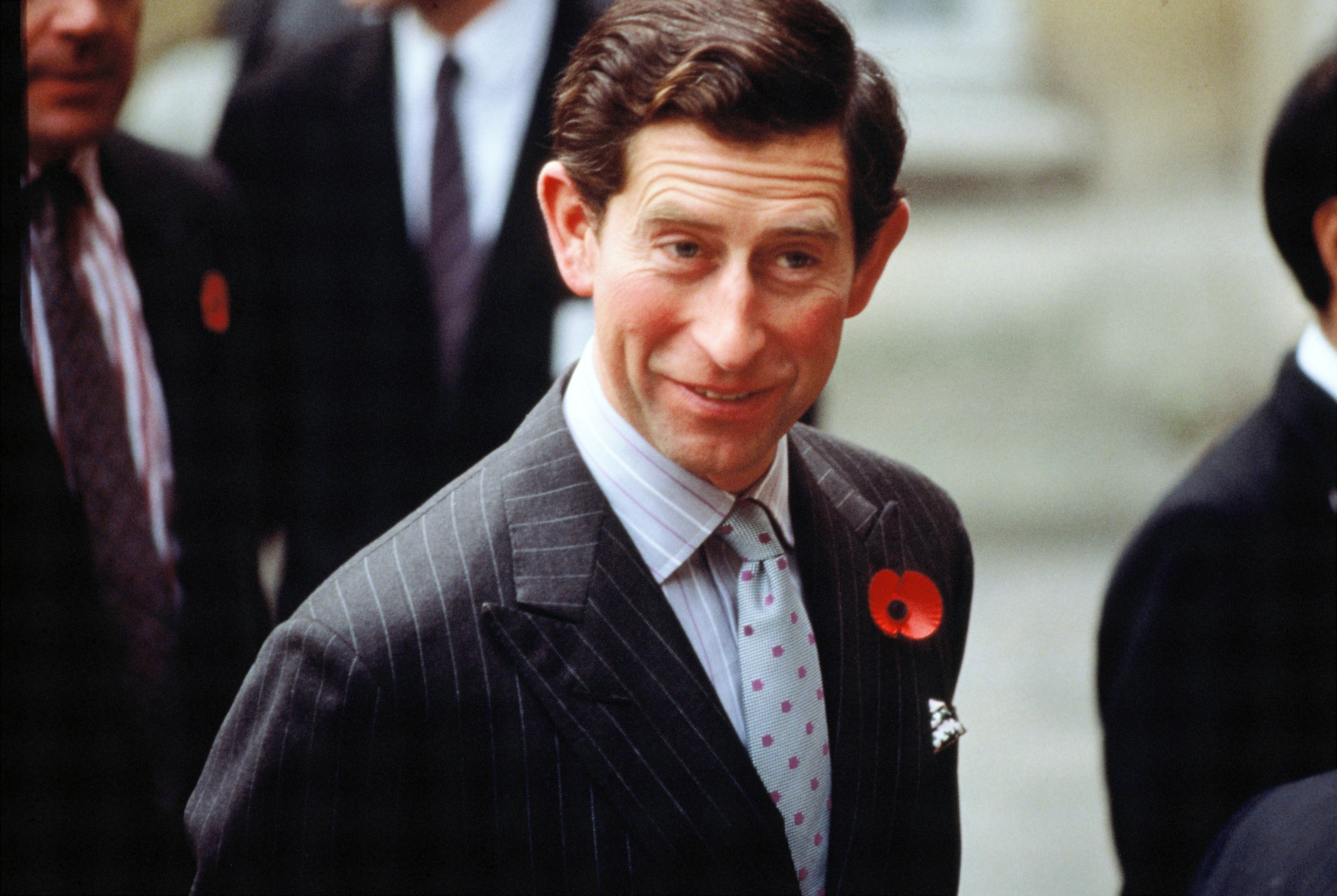 Charles looked dapper on his official trip to France in 1988 (Getty Images)