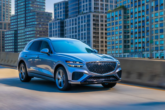 <p>Our expert reviewer calls the Genesis GV70 Electric a stylish and luxurious electric SUV</p>