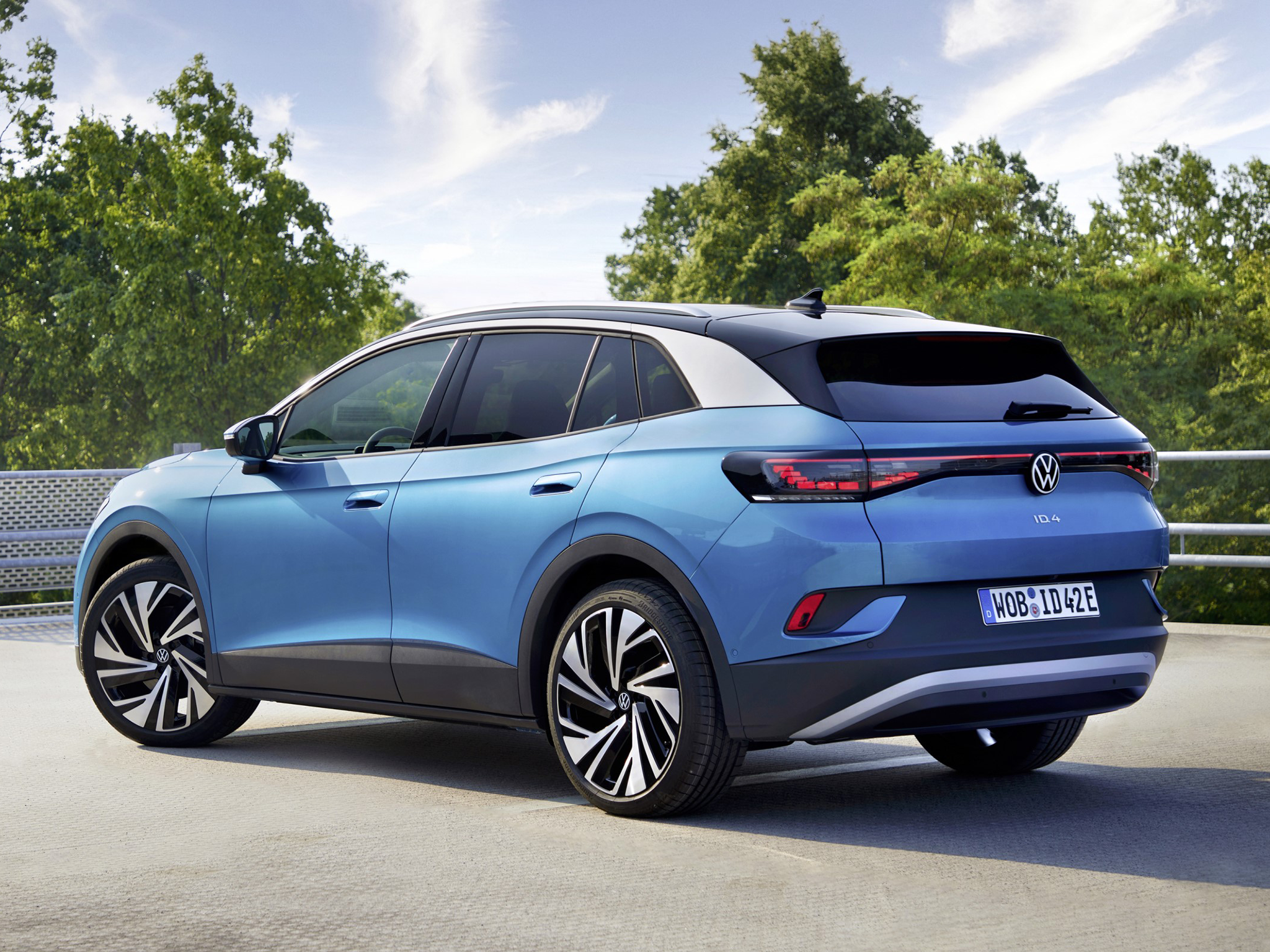 The Volkswagen ID.4 is a practical electric SUV with an impressive range.