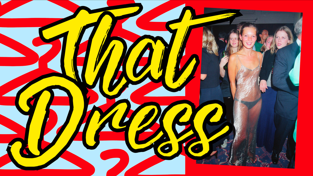 kate moss sheer dress The Naked Truth of Iconic See Through The Hype: Moss's