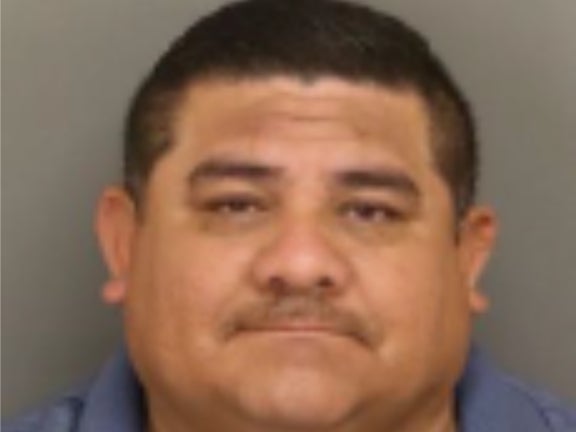 Jose Alcides Vasquez’s booking photo. The 47-year-old pastor was arrested on several sexual assault charges